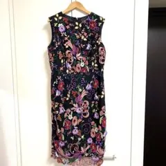 【Diagram grace continental】レース　刺繍　ワンピース