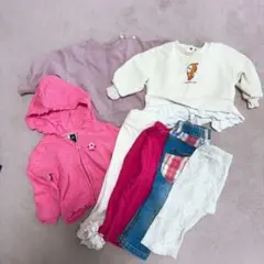 80サイズ トレーナー・パンツセット おまけつき