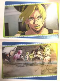 ジョジョの奇妙な冒険 ストーンオーシャン ウエハース 空条承太郎 空条徐倫