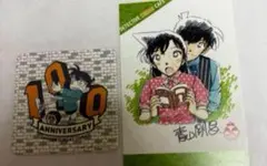コナンカフェ　100巻記念　ポストカード　コースター　セット　名探偵コナン
