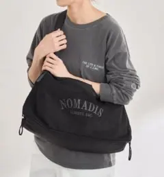 NOMADIS/ノマディス 別注SHOULDERショルダーバッグ ブラック - メルカリ
