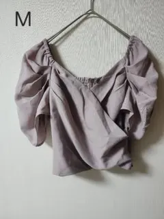 セシルマクビー トップス パフスリーブ 春夏 M