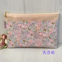 No.694☆riupi様専用ページ☆お薬手帳ケース☆大きなポケット付き