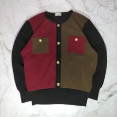 For Lady’s 金ボタン ニットカーディガン 大人カジュアル エレガント