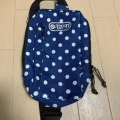 OUTDOOR ボディバッグ　ドット