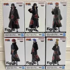 NARUTO-ナルト- Figuno フィギュア 暁　6種