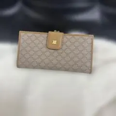 CELINE マカダム柄 がま口長財布 little dot stain CELINE マカダム柄 がま口長財布 little dot stain - メルカリ