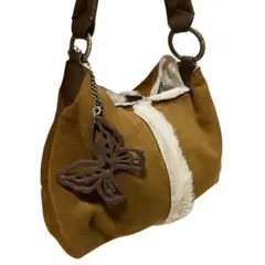 ANNA SUI（アナスイ） トートバッグ モコモコ チャーム付き