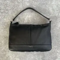 y2k coach accessory pouch bag leather