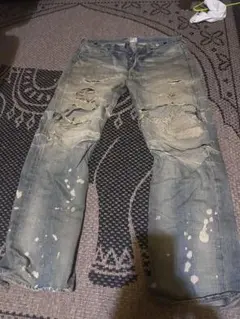 d*3様 ✨PRPS✨ダメージデニム　32インチ　ヴィンテージ