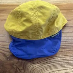 mont-bell リバーシブルハット イエロー/ブルー