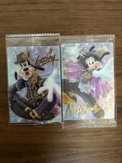 Disney Characters ウエハース 2枚セット