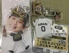 阪神　木浪　優勝記念　キーホルダー　2点セット
