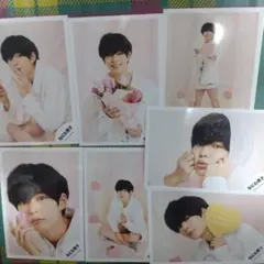 なにわ男子　長尾謙杜　グリーティングフォト　公式写真