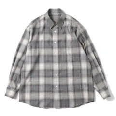 オーラリー 22AW SUPER LIGHT WOOL CHECK SHIRTSのサムネイル