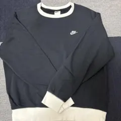 Nike ネイビー/ホワイト トレーナー XL
