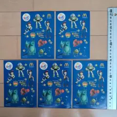 非売品★ディズニーピクサーシール 5枚セット（トイ・ストーリー、ニモ）