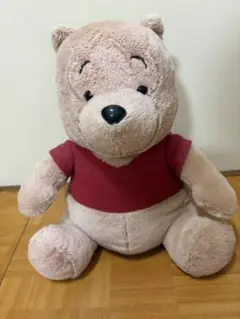 くまのプーさん ぬいぐるみ 赤シャツ