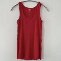 OLD NAVY【M】リブタンクトップ コットン100% シンプル カジュアル