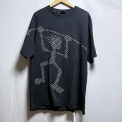 stussy shadowman プリントTシャツ　シャドーマン　Lのサムネイル