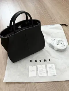 HAYNI(ヘイニ) ハンド/ショルダーバッグ　ブラックのサムネイル