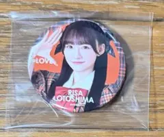 ＝LOVE イコラブ　音嶋莉沙　缶バッジ　ラブソングに襲われる