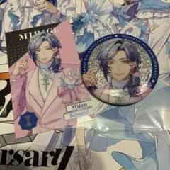 にじさんじ ミラン・ケストレル 缶バッジ メタルカード ステッカー