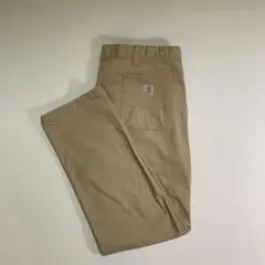 Carharttダックペインターパンツベージュ44×32 ビックサイズ