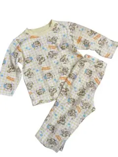 《いないいないばぁ!》90cm キルティング パジャマ わんわん うーたん