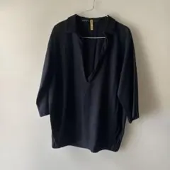 GALERIE VIE ウールスキッパーシャツ