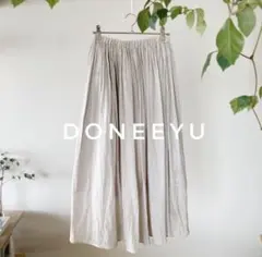 【美品】Doneeyu ドニーユ ／portcros マキシギャザースカート