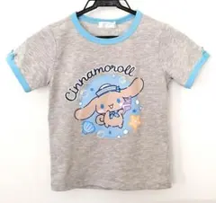 サンリオ　シナモロール　シナモン　日焼け　袖リボン　マリン　半袖Tシャツのサムネイル