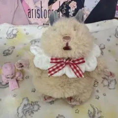 リボン付きつけ襟 はむにぎり ぬい服