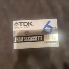 TDK ENDLESS CASSETTE EC-6M 6分カセットテープ
