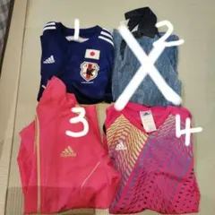 adidas ウェアセット３枚