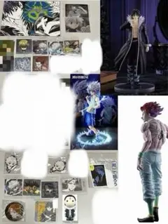 HUNTER×HUNTER 複製原画 ヒソカ クロロ ジャンプ展 3枚セット - メルカリ