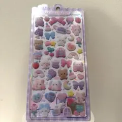 ふわふわドロップシール ボンボンドロップシール フロッキーシール クーリア