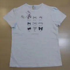KIKYOKU リボンプリント Tシャツ 160のサムネイル