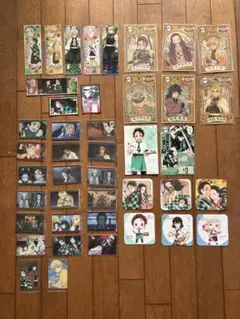 【鬼滅の刃】 グッズ　まとめ売り　トレカ　コースター　ポストカード　しおり