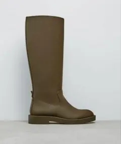 ZARA ザラ　ロングブーツ　ラバーブーツ　レインブーツ　22.8(35)