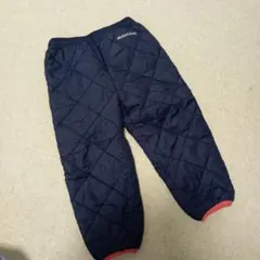 最終値下げ　montbell 子ども用 スノーパンツ　90 リバーシブル　超軽量