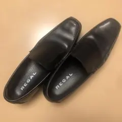 T*D様 REGAL ブラック レザー ローファー