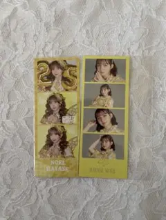 FRUITSZIPPER ラッフルくじ 3cut ミニカード 早瀬ノエル