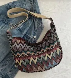 エスニック ショルダーバッグ