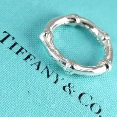 ティファニー TIFFANY&CO バンブー リング 10号 SV925 Tiffany ティファニー バンブーリング 指輪 sv925 10号 - メルカリ