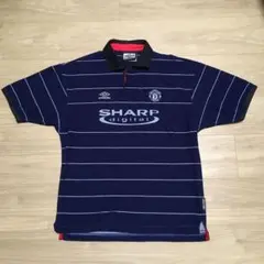 超希少】1999/2000 マンチェスターユナイテッド スタム ユニフォーム