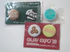 GLAY 缶バッジ 5点セット EXPO 99 UNITY ROOTS