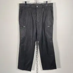 TIGORA GOLF WEAR 裏起毛 パンツ チェッカーフラッグ サイズ85のサムネイル