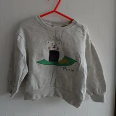 futafuta　クマおにぎりトレーナー 90cm