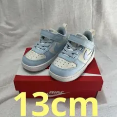 【美品】 NIKE スニーカー コート ボロー LOW リクラフト13cm